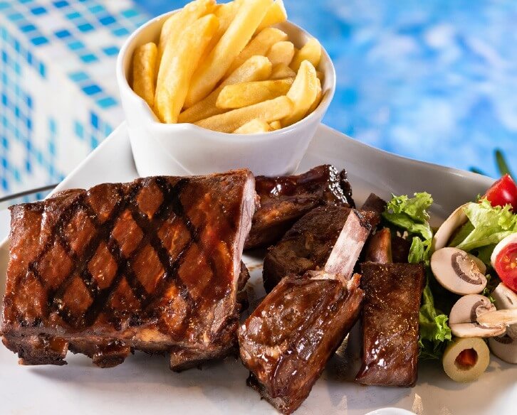 CANJEA COMIDA Y BEBIDAS DE NUESTRO MENÚ